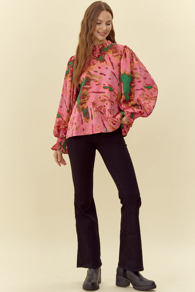 Flamingo Long Sleeve Top