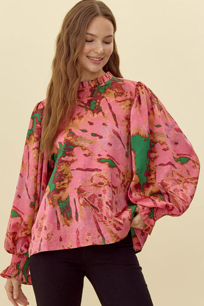 Flamingo Long Sleeve Top