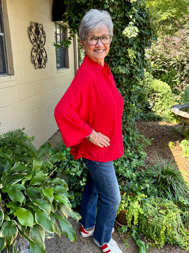 Leah 3/4 Sleeve Top