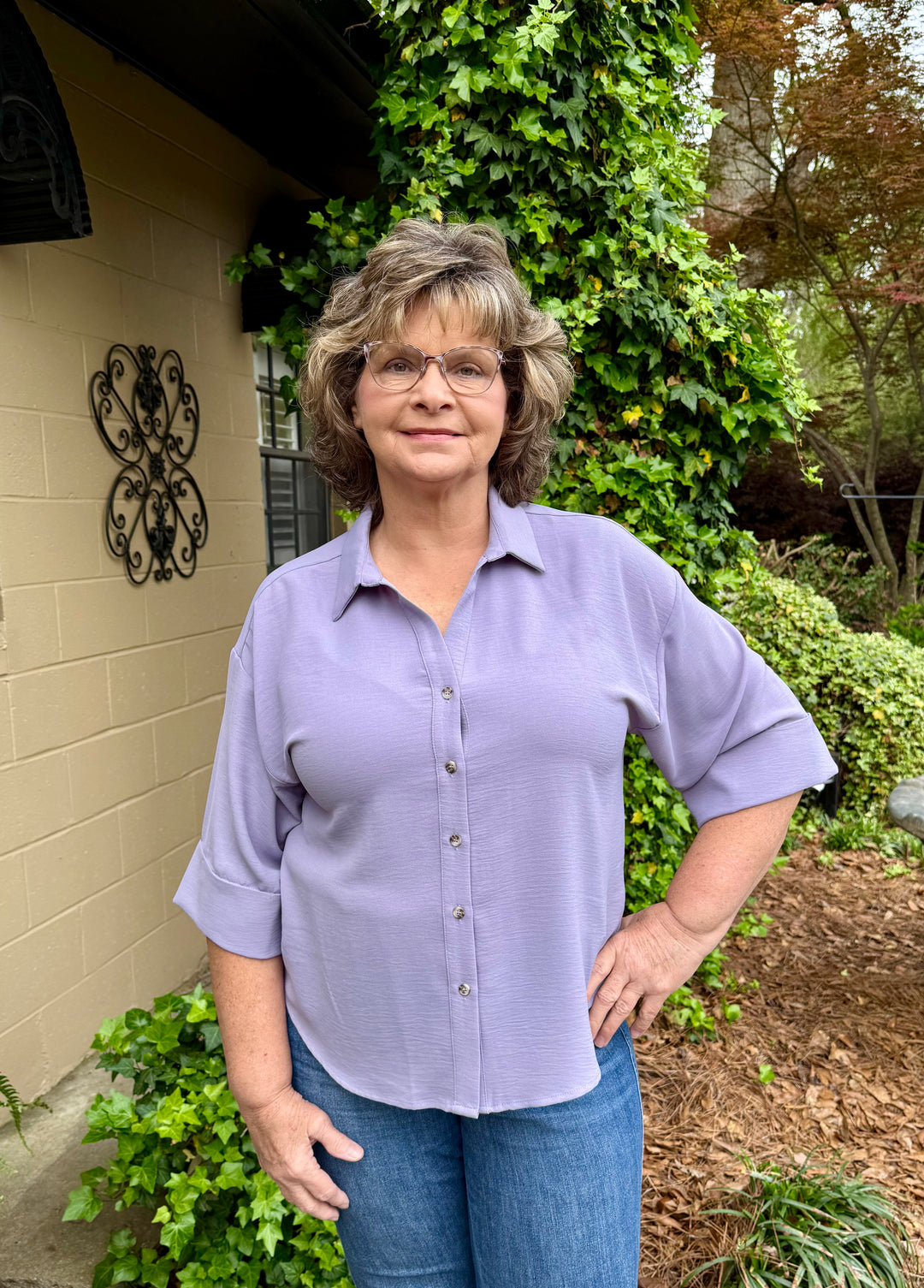 Alexa 3/4 Sleeve Top