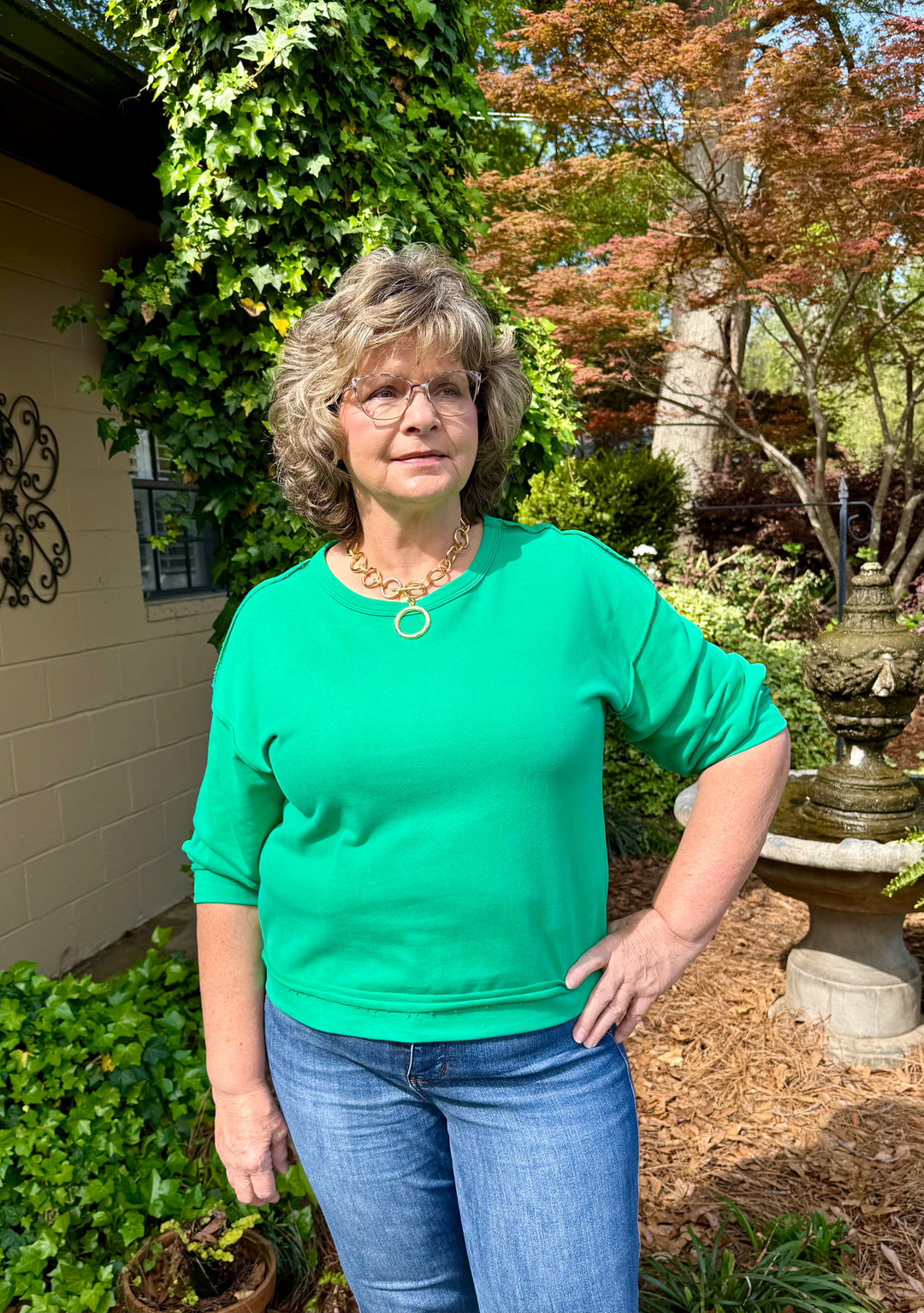 Candace 3/4 Sleeve Top