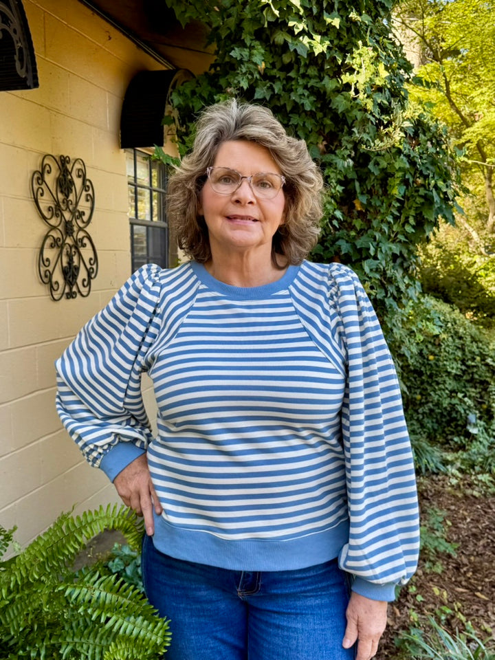 Rae Long Puff Sleeve Top