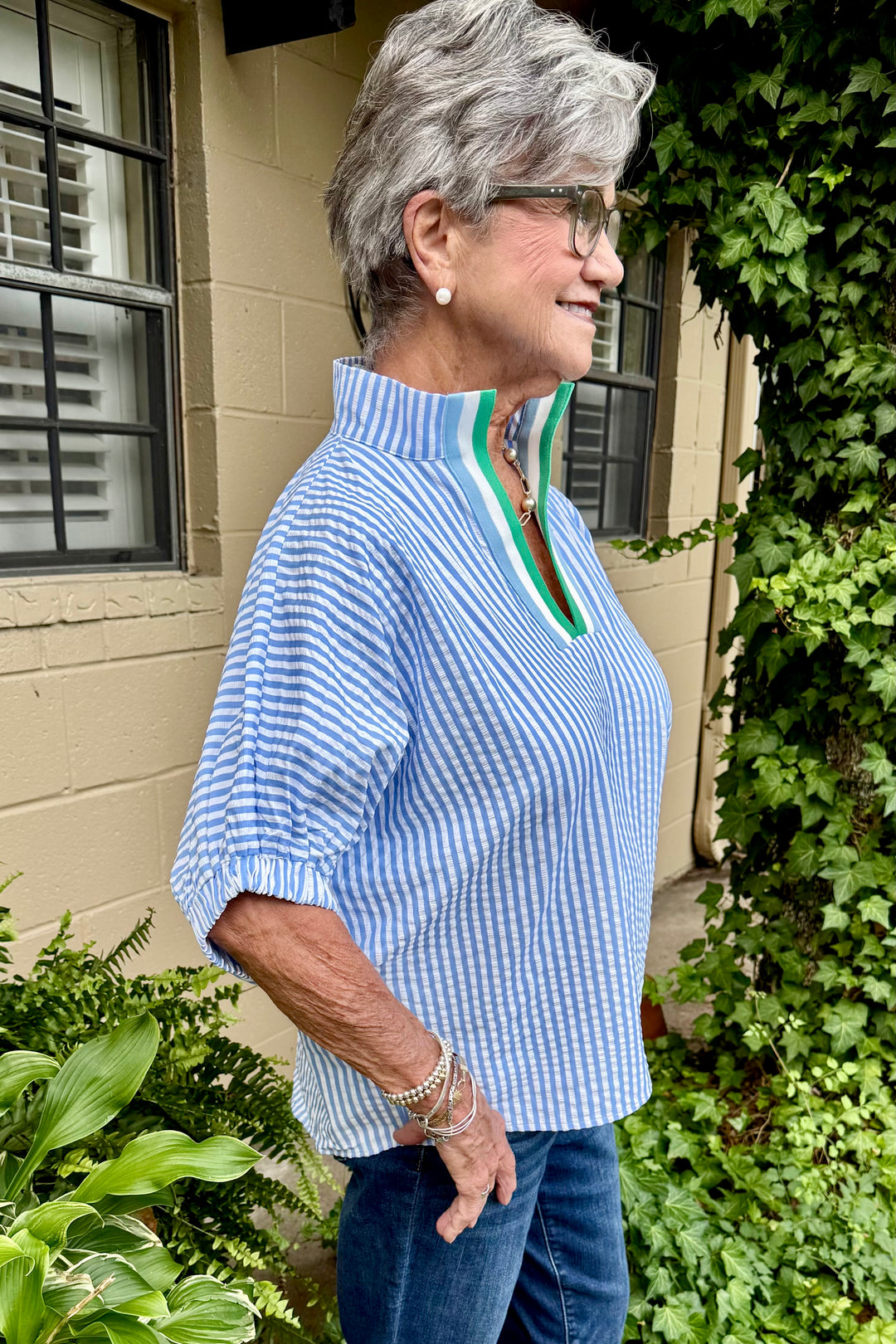 Kat Stripe Top