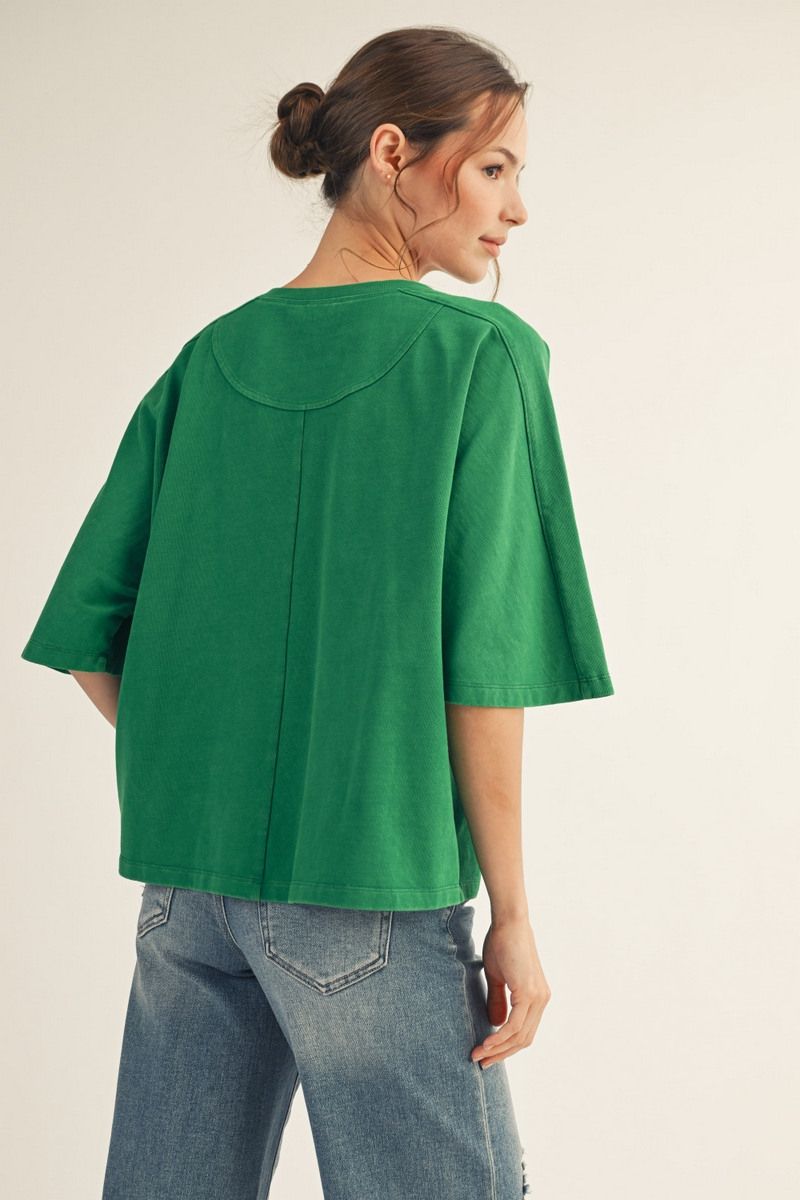 Abbie Half Sleeve Top