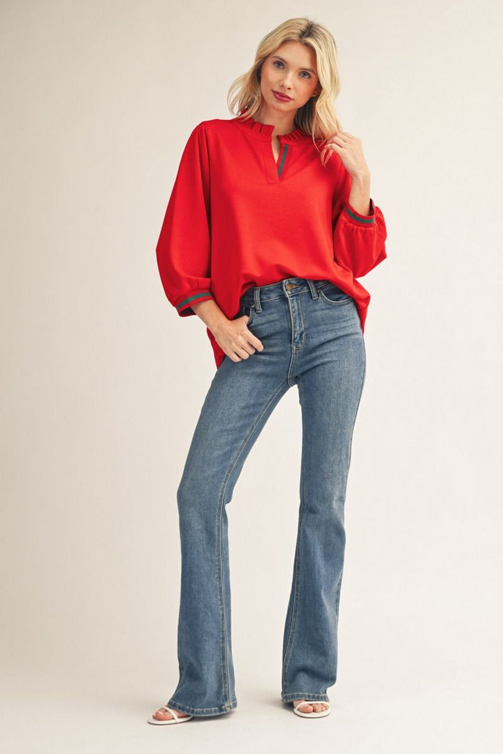 Sherry 3/4 Sleeve Top