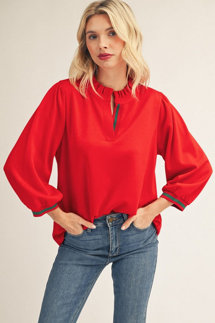 Sherry 3/4 Sleeve Top