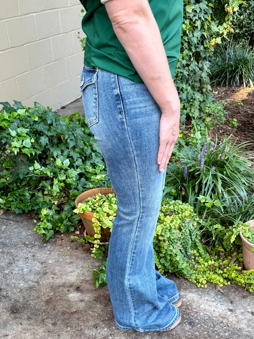 Janie High Waist Flare Jeans