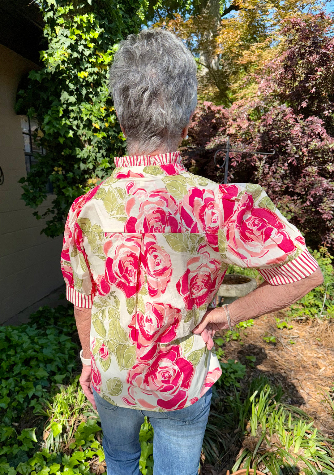 Ginger Floral Top