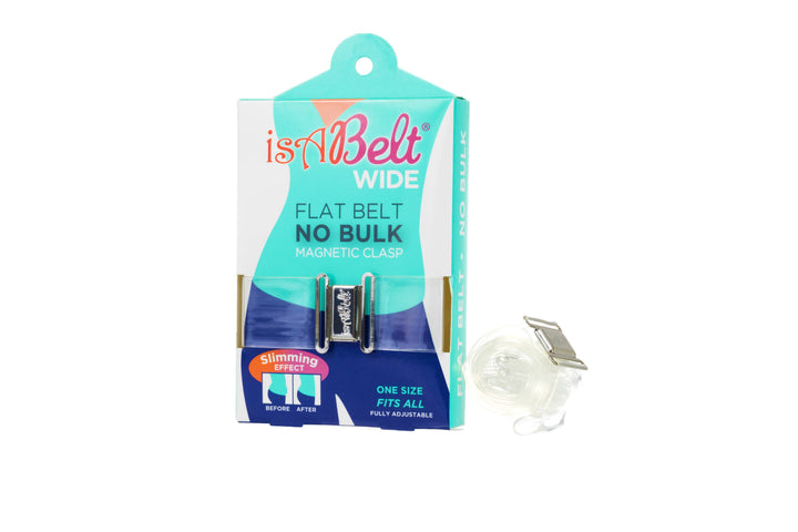 Wide Clear Belt Magnetic Clasp