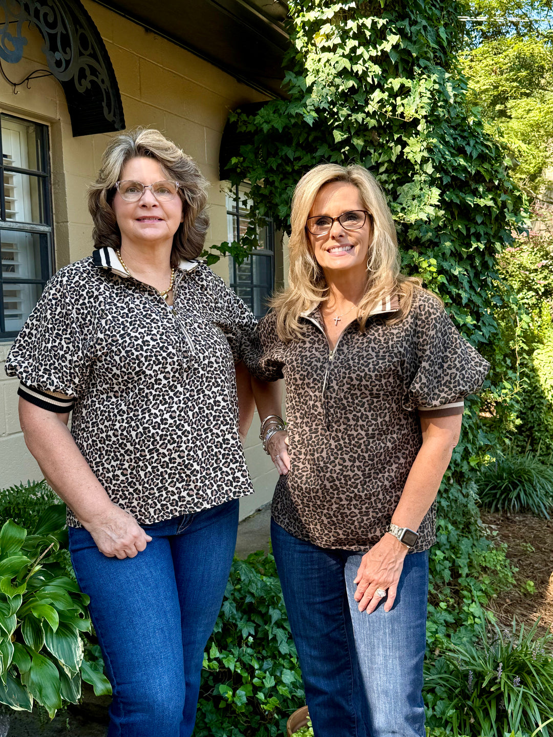 Amelia Animal Print Top