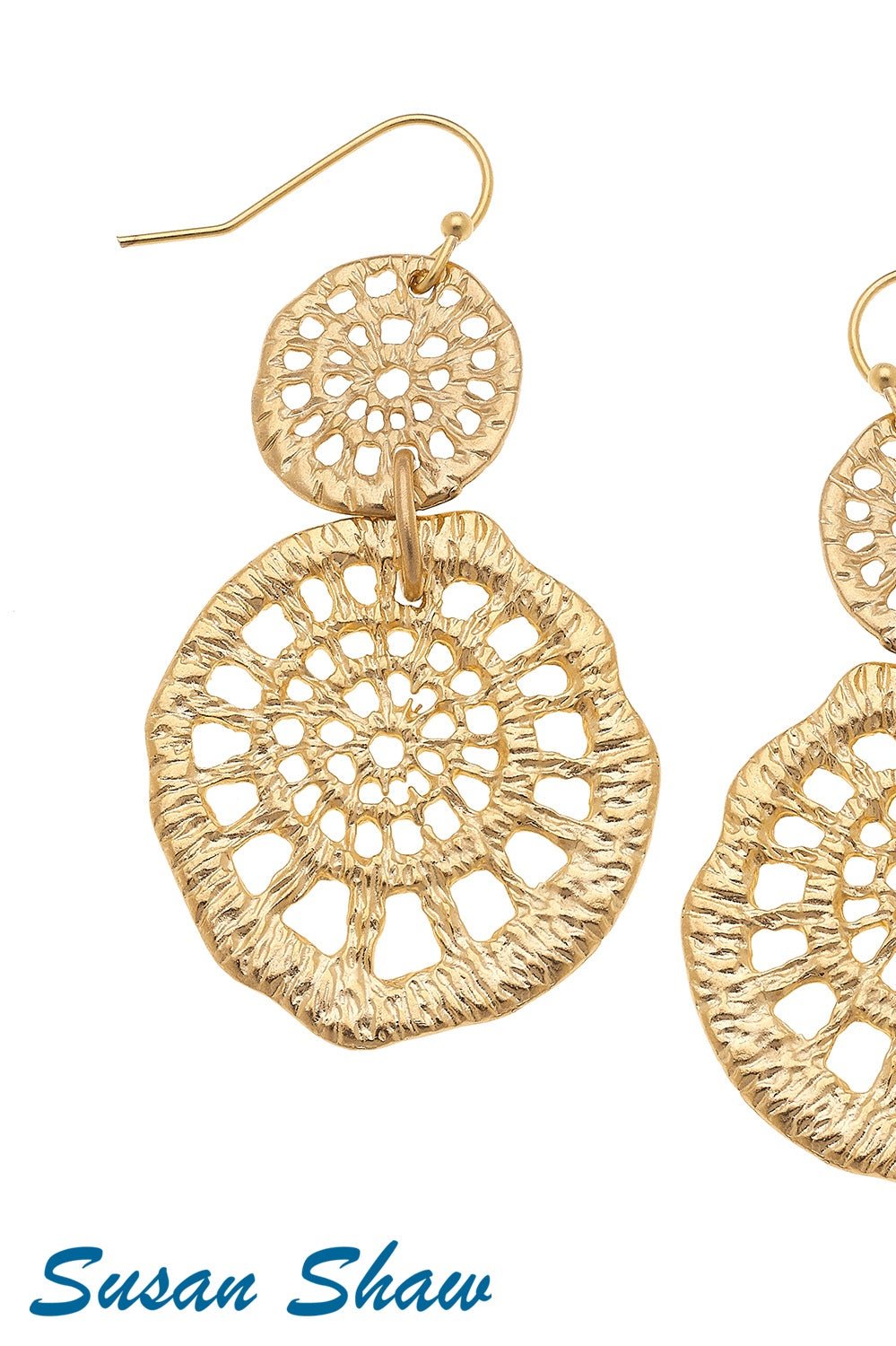 Susan Shaw Filigree Earrings