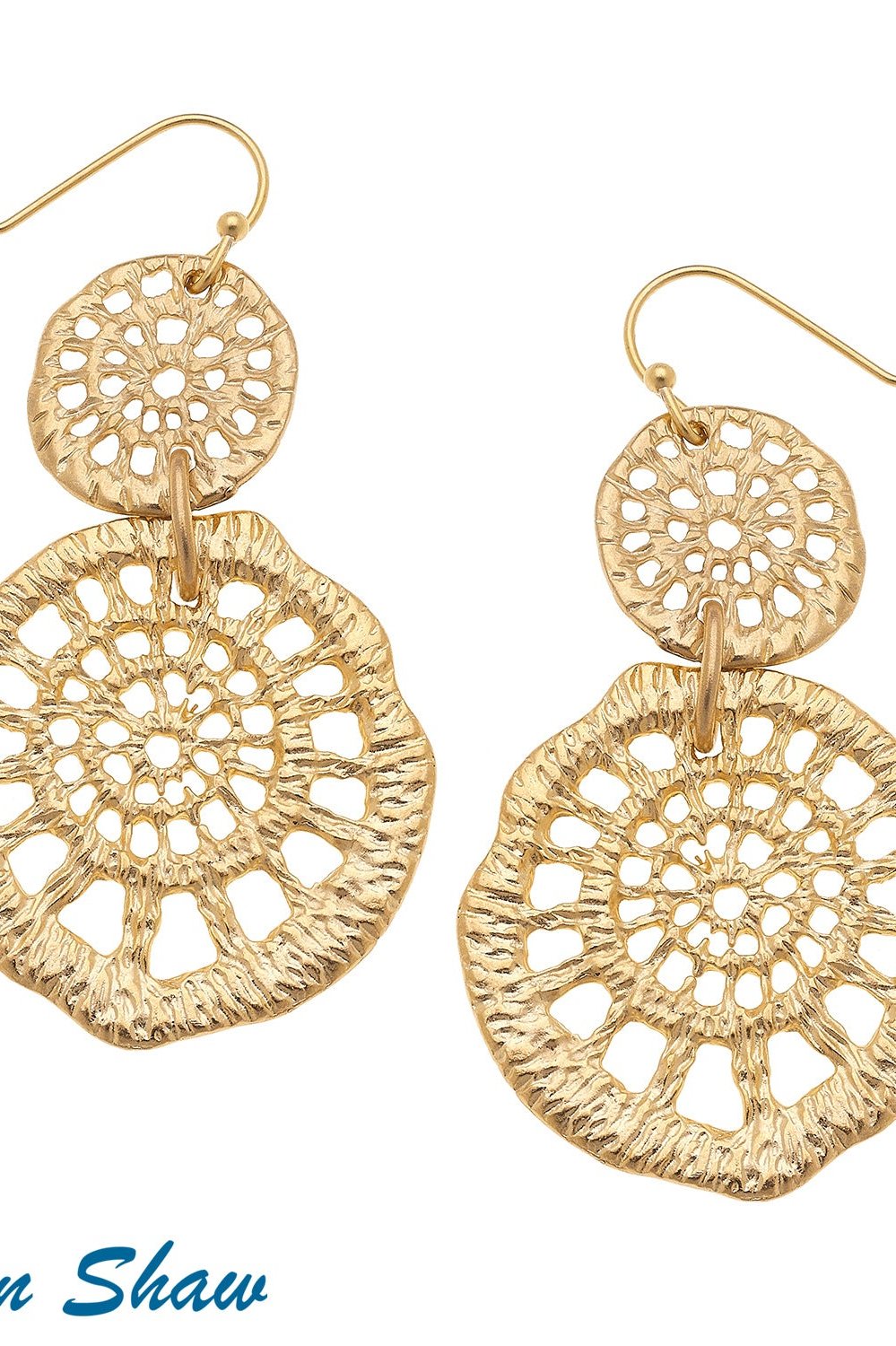 Susan Shaw Filigree Earrings