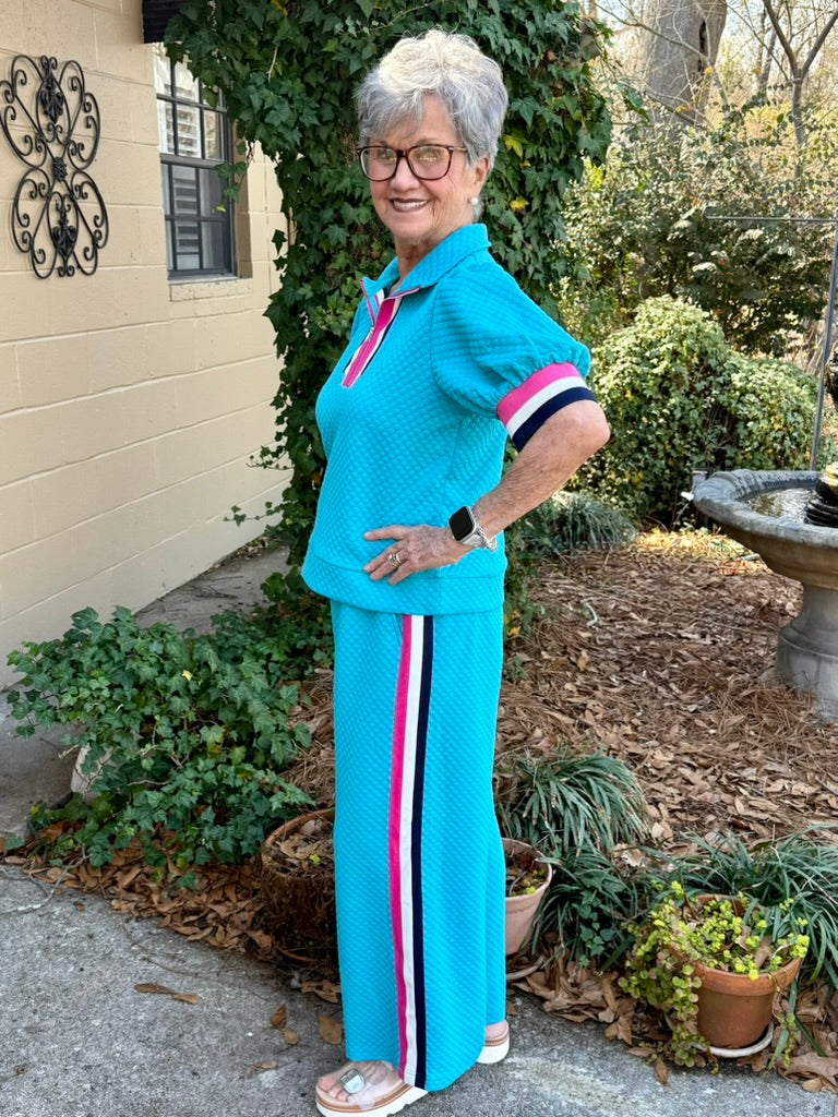 Maria Pull On Wide Leg Pants