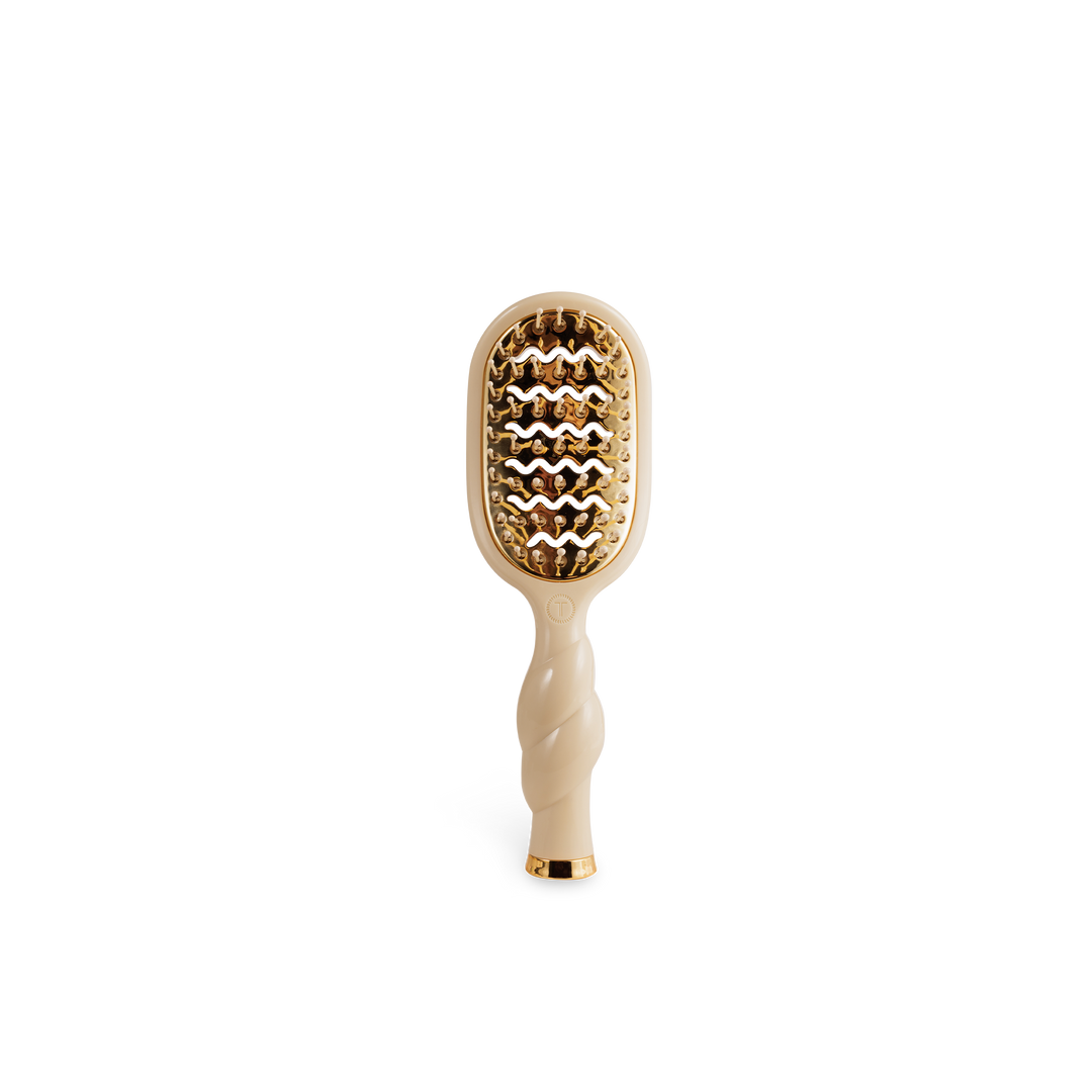 TELETIES Mini Vented Brush | Tan