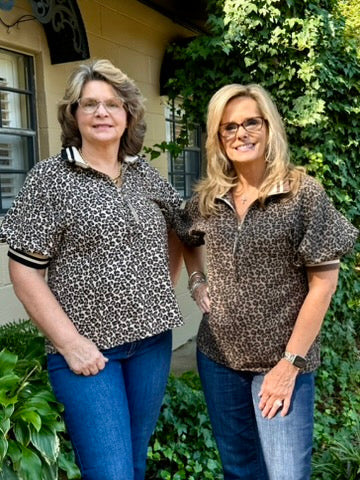Amelia Animal Print Top