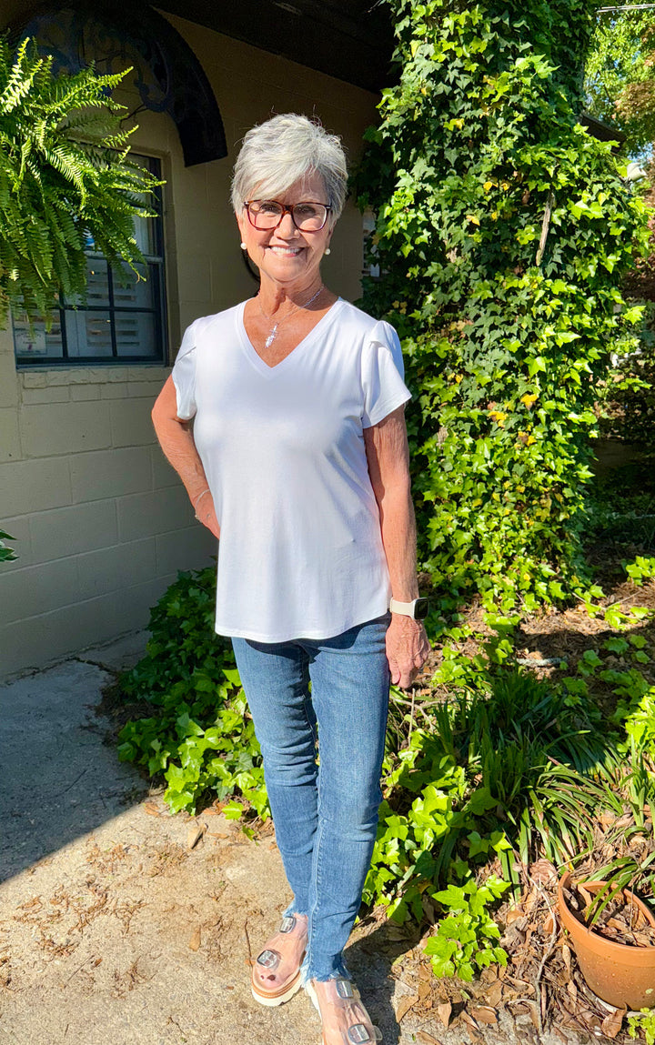 Juliana Tulip Sleeve Top