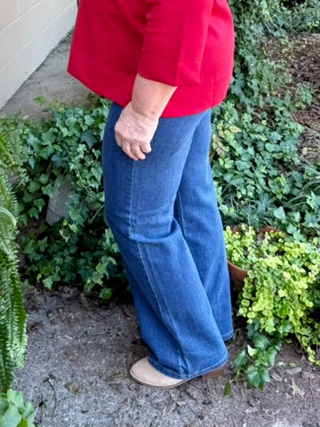 Claire Vintage Wide Leg Jeans