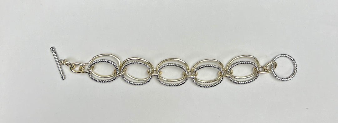 Lynn 2 Tone Bracelet