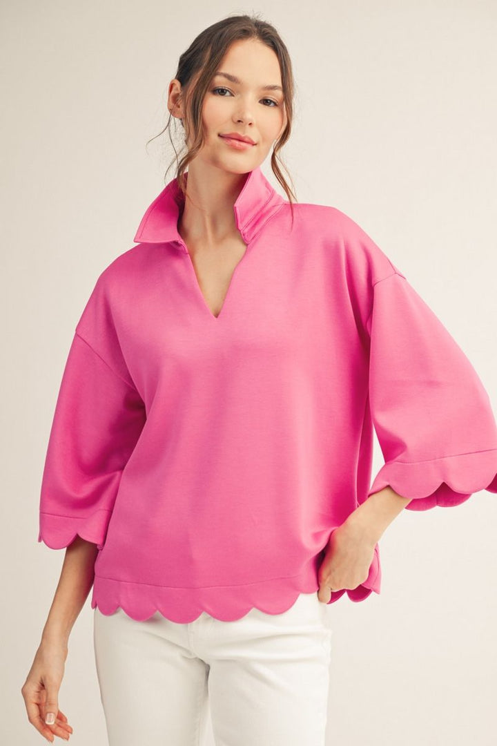 Danny 3/4 Sleeve Top
