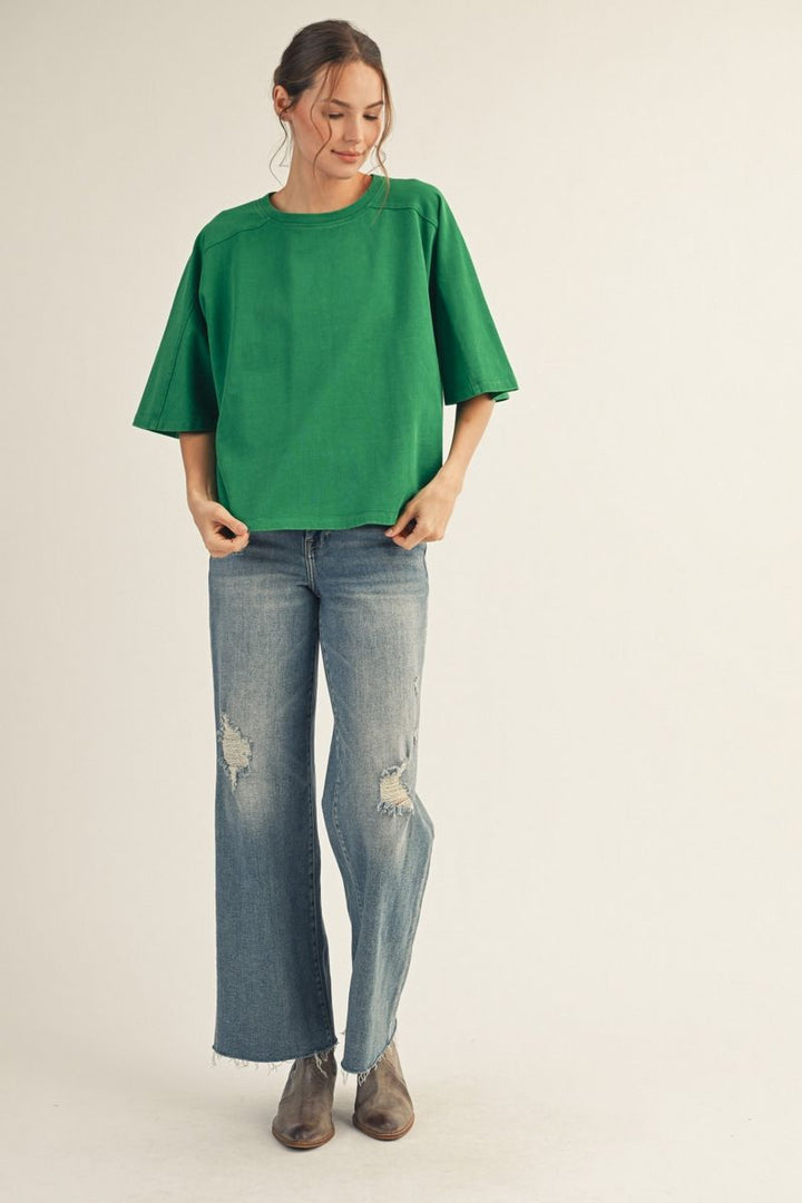 Abbie Half Sleeve Top