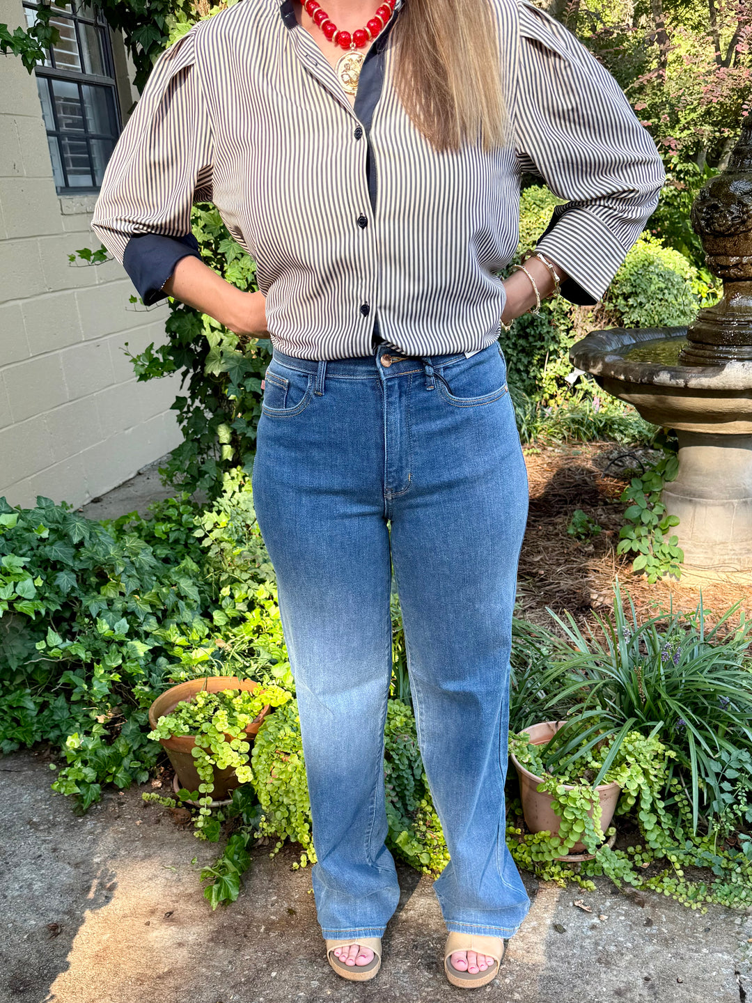 Claire Vintage Wide Leg Jeans