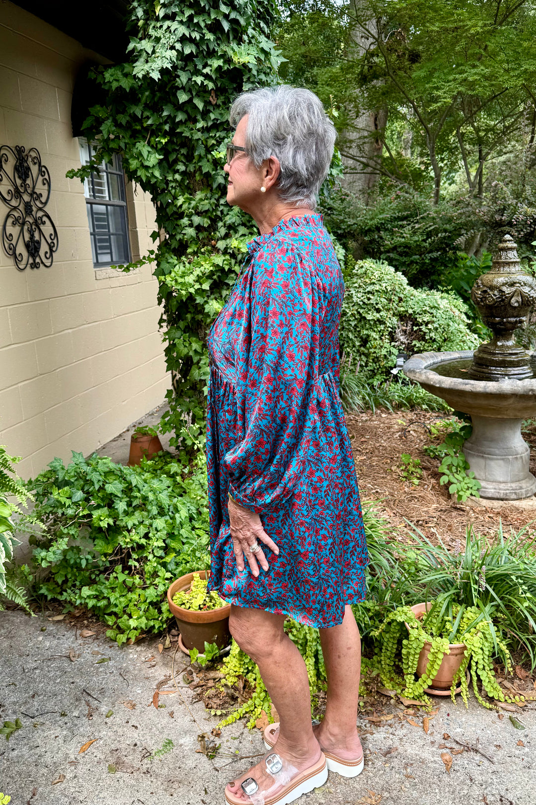 Candace Peasant Dress