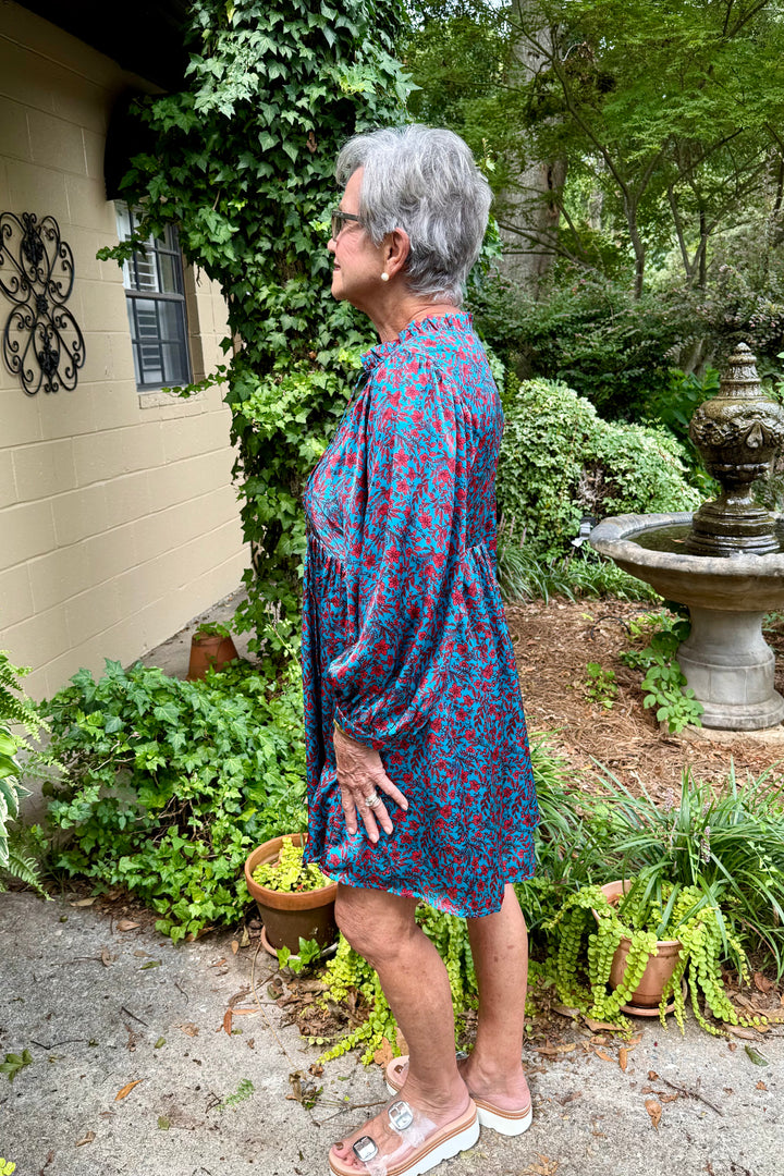 Candace Peasant Dress