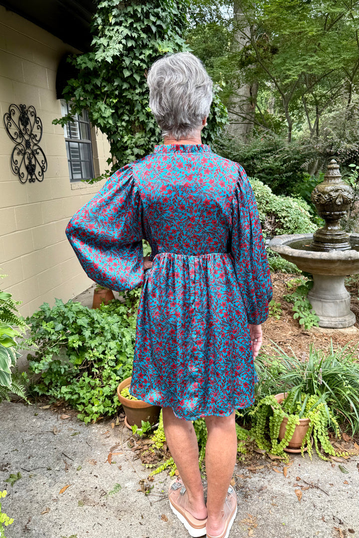 Candace Peasant Dress