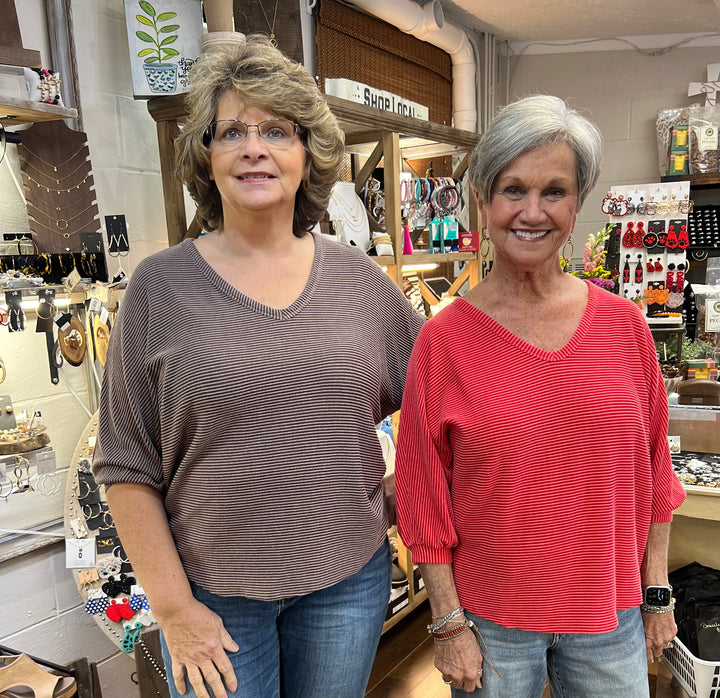 Susie V Neck Top