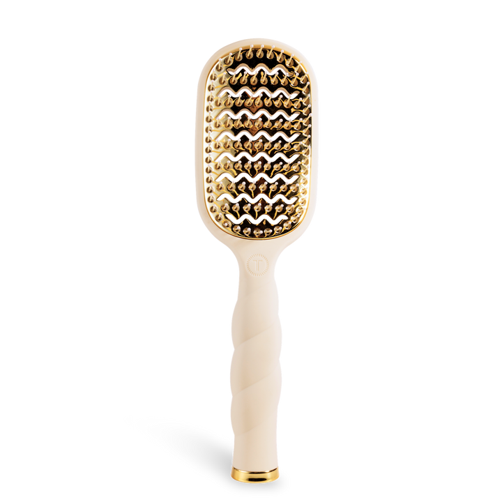 Teleties Vented Hair Brush | Blowout Brush for Faster, Smoother Styling
