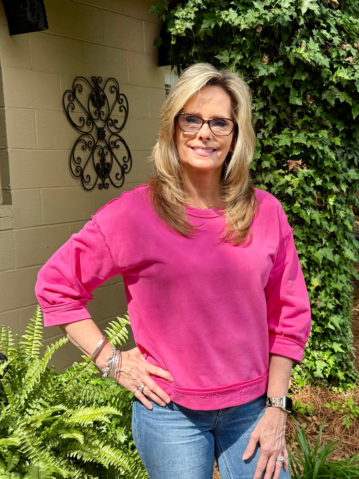 Candace 3/4 Sleeve Top