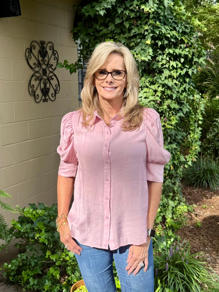 Benny Button Down Top