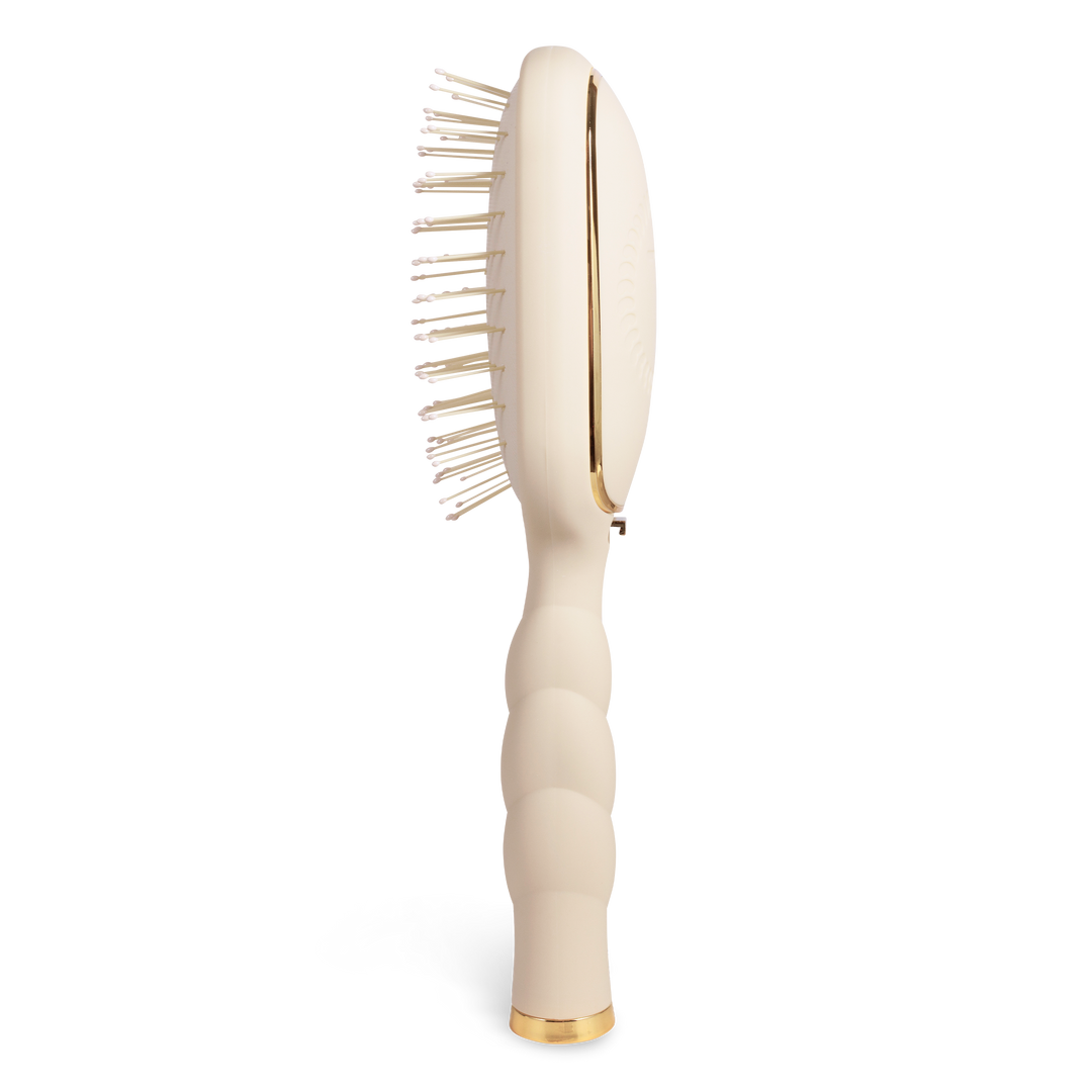 TELETIES Detangler Hair Brush for Fine Hair - Tan