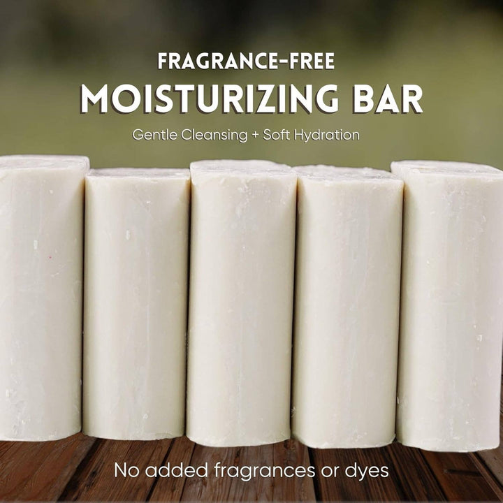 Amish Farms Soap 5-Bar Bag – Fragrance Free | Sensitive Skin Bar Soap