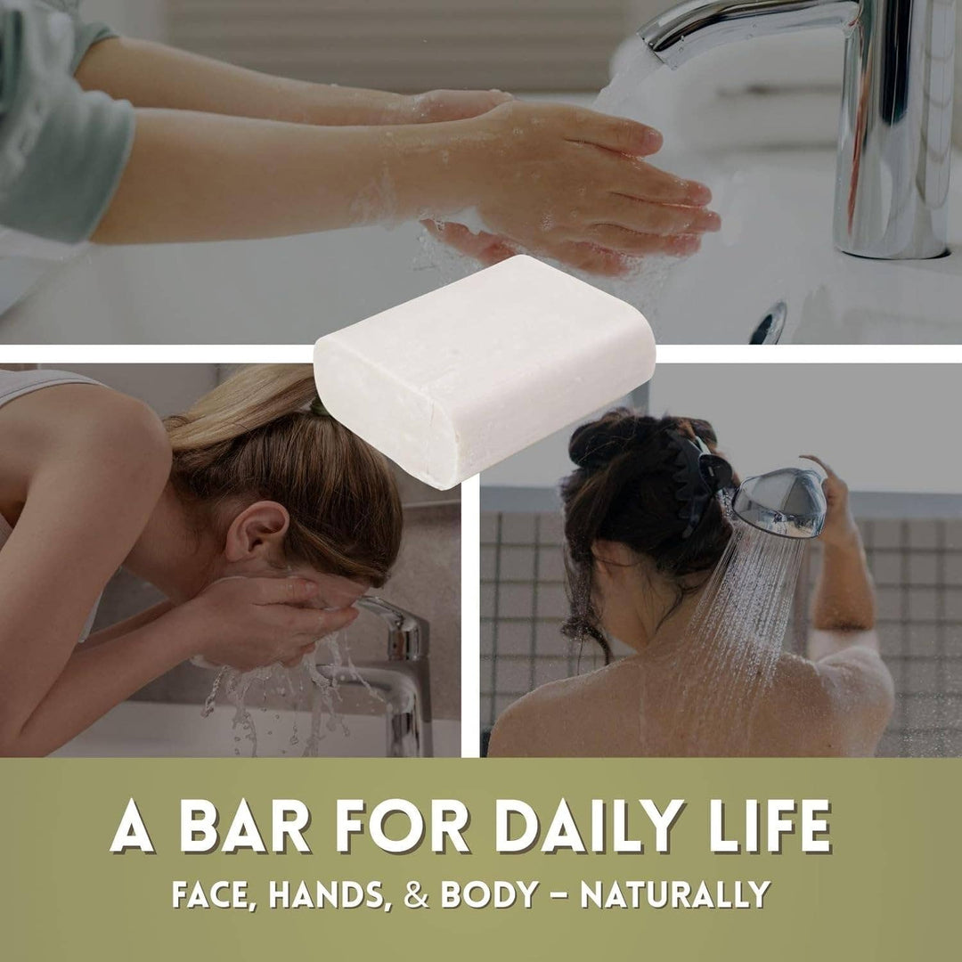 Amish Farms Soap 5-Bar Bag – Fragrance Free | Sensitive Skin Bar Soap