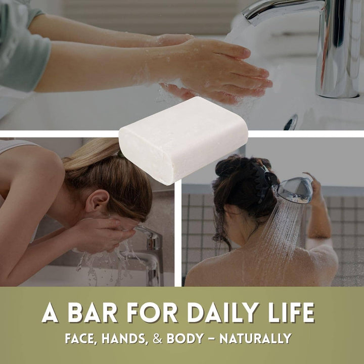 Amish Farms Soap 5-Bar Bag – Fragrance Free | Sensitive Skin Bar Soap