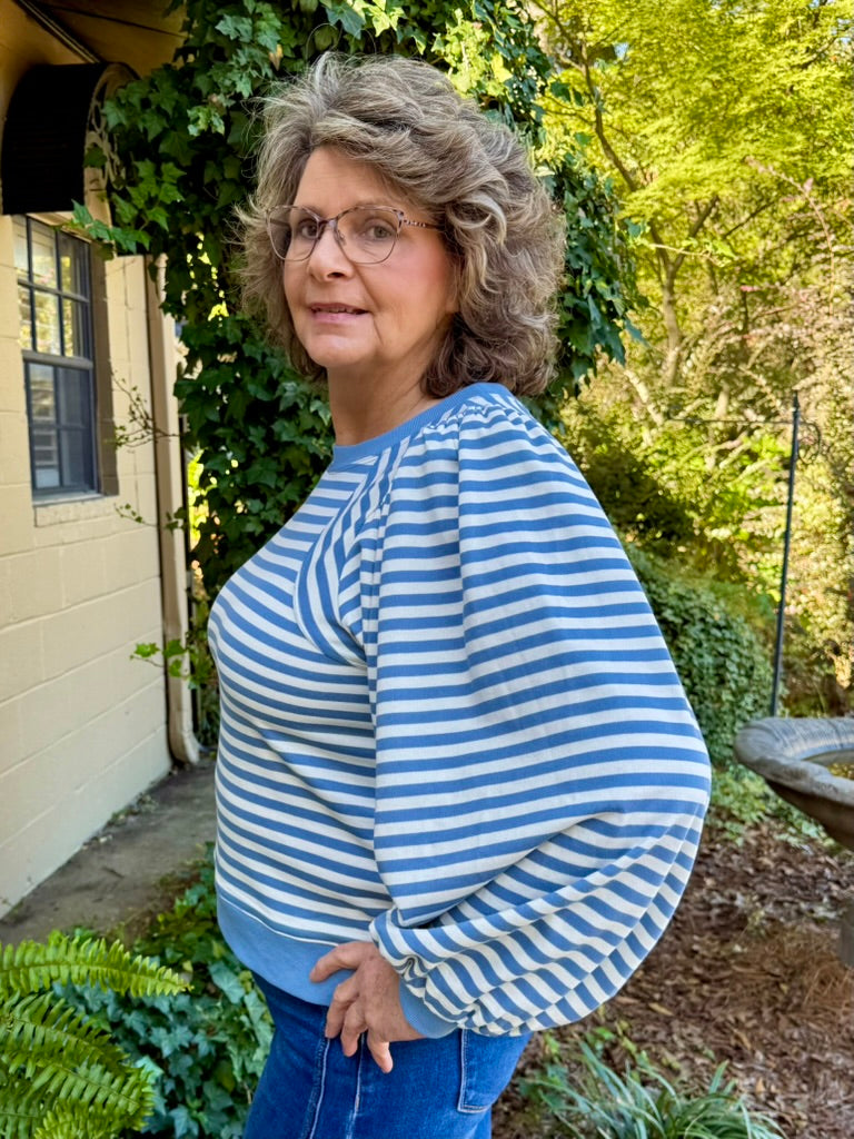 Rae Long Puff Sleeve Top