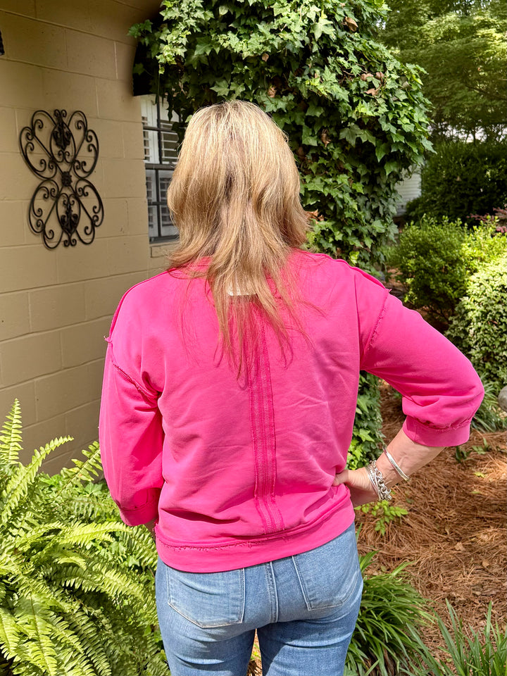 Candace 3/4 Sleeve Top