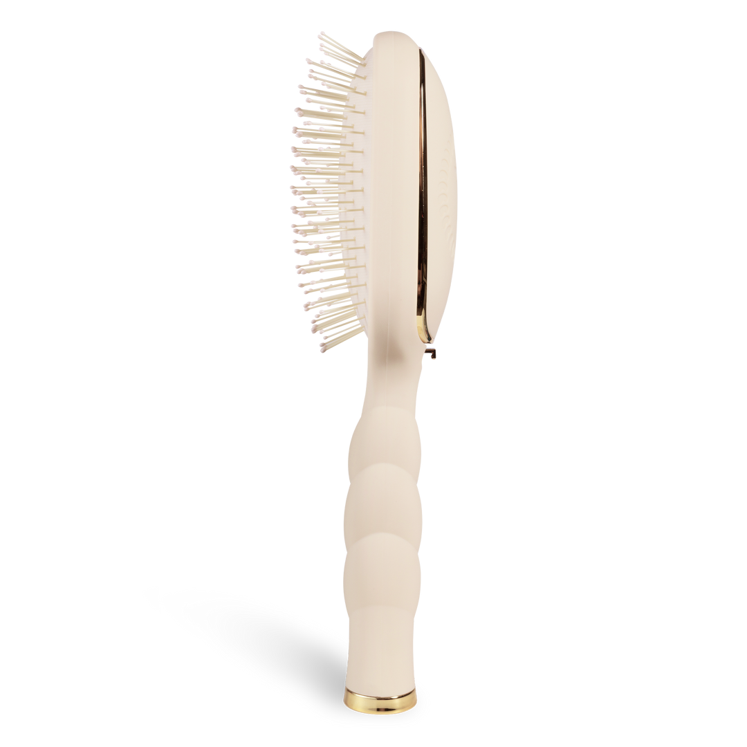 TELETIES Detangler Hair Brush for Medium Hair - Tan