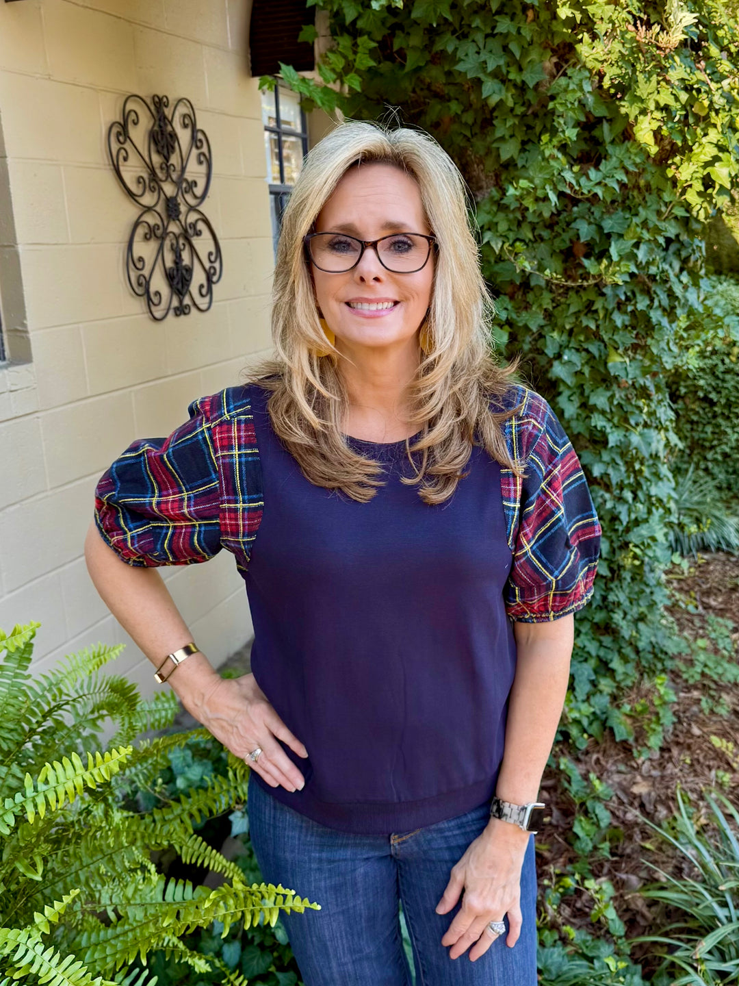 Everly Short Puff Sleeve Top
