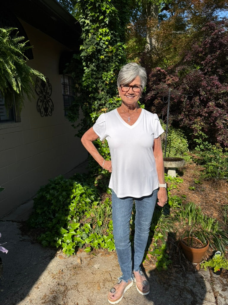 Juliana Tulip Sleeve Top