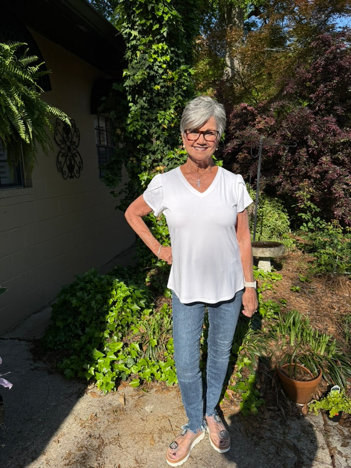 Juliana Tulip Sleeve Top