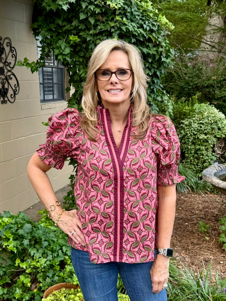 Kennedy Short Sleeve Top