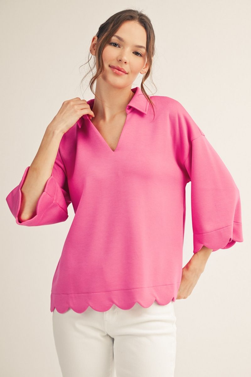 Danny 3/4 Sleeve Top