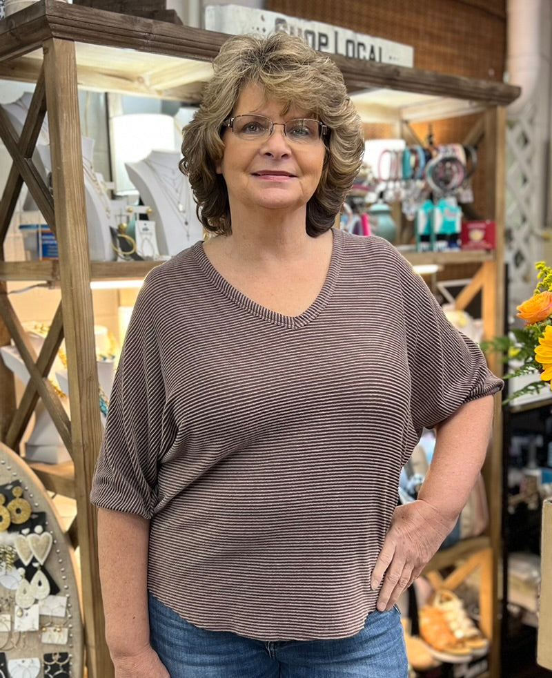 Susie V Neck Top