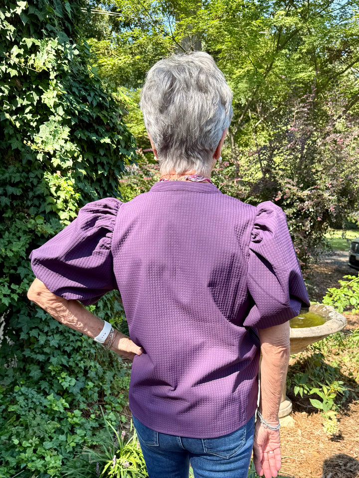 Hayden Short Puff Sleeve Top