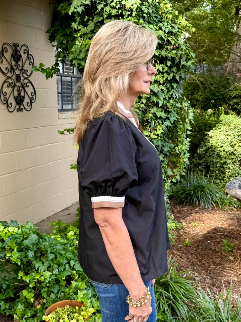 Bev Short Sleeve Top