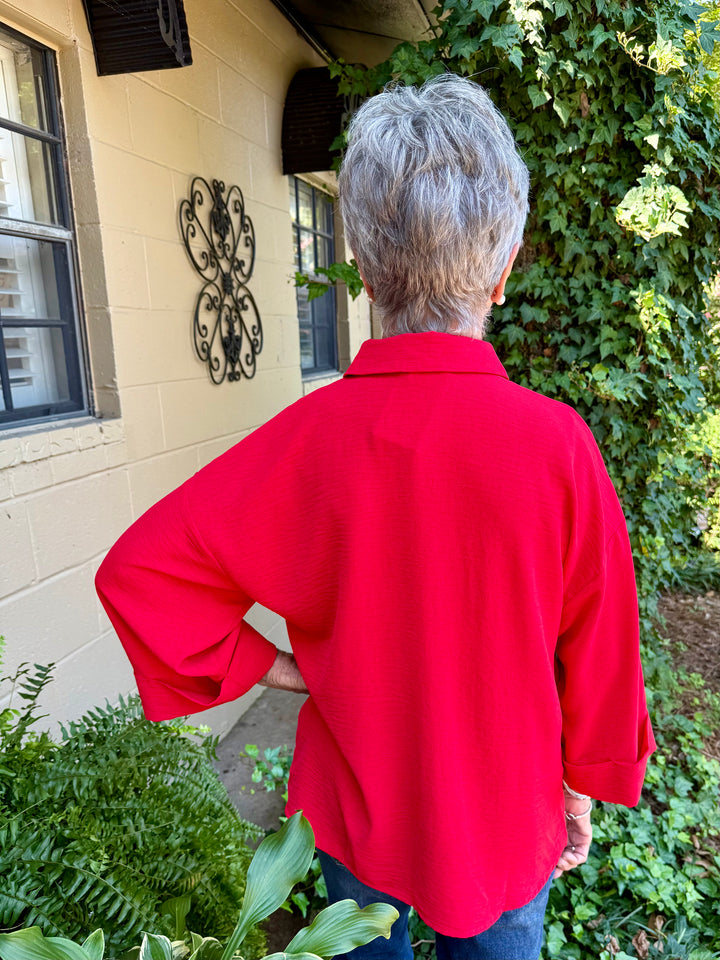 Leah 3/4 Sleeve Top