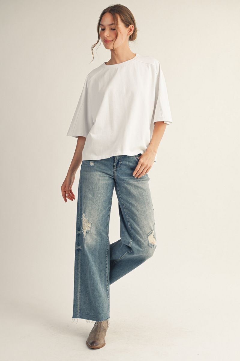 Abbie Half Sleeve Top