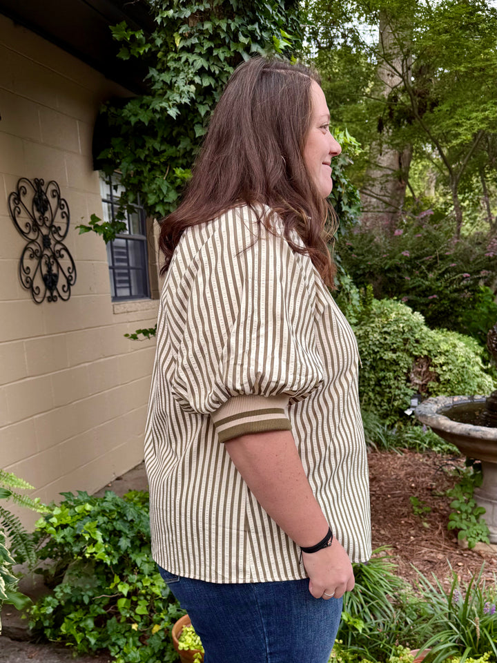 Denny Puff Sleeve Top